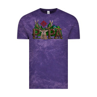 Cloud Purple Western Papa Deer Hunting Vintage Tee - LillyAllenDesigns