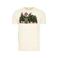 Western Papa Deer Hunting Vintage Tee | Teevron
