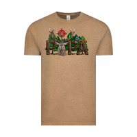 Vintage Coffee Western Papa Deer Hunting Vintage Tee - LillyAllenDesigns