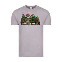 Vintage Zinc Western Papa Deer Hunting Vintage Tee - LillyAllenDesigns
