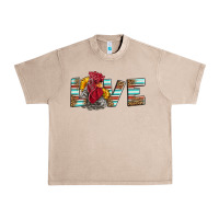 French Oak love rooster head Urban Heavy Tee - LillyAllenDesigns