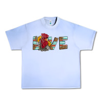 Grape Ice love rooster head Urban Heavy Tee - LillyAllenDesigns