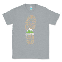 Heather Grey hiking durango colorado mountains hiking Classic Tee - baoMotion