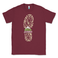 Burgundy hiking durango colorado mountains hiking Classic Tee - baoMotion