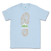Dusty Blue hiking durango colorado mountains hiking Classic Tee - baoMotion