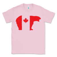 Bubblegum Pink canada t shirt love canada bear proud canadian canada day t shirt Classic Tee - baoMotion