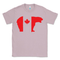 Lilac canada t shirt love canada bear proud canadian canada day t shirt Classic Tee - baoMotion