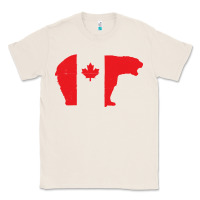 Natural canada t shirt love canada bear proud canadian canada day t shirt Classic Tee - baoMotion