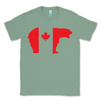 Sage canada t shirt love canada bear proud canadian canada day t shirt Classic Tee - baoMotion