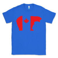 True Royal canada t shirt love canada bear proud canadian canada day t shirt Classic Tee - baoMotion