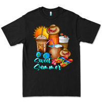 Black Sweet Summer Premium Tee - CowhideDigitalArt