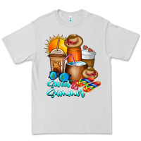 Dove Grey Sweet Summer Premium Tee - CowhideDigitalArt