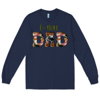 Navy sport t ball dad Long Sleeve Tee - Artiststas