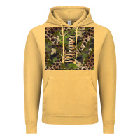 Vintage Mustard camouflage mama Vintage Hoodie - BarkalooDesign