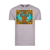 Vintage Zinc Western Faith Cross Butterfly Vintage Tee - LillyAllenDesigns