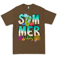 Cacao Summer Vibes Premium Tee - CowhideDigitalArt