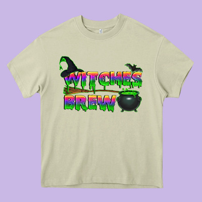 Witches Brew Heavy Core Tee Designed By Bundleandbundleshop