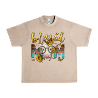 French Oak Western Blessed Mom Baby Calf Urban Heavy Tee - LillyAllenDesigns