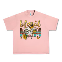 Salmon Western Blessed Mom Baby Calf Urban Heavy Tee - LillyAllenDesigns