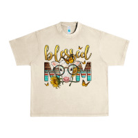 Sandshell Western Blessed Mom Baby Calf Urban Heavy Tee - LillyAllenDesigns