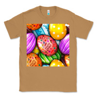 Toasted Coconut Happy Easter Eggs Seamless Pattern Classic Tee - BundleAndBundleShop