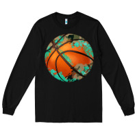 Black western basketball camouflage glitter pattern Long Sleeve Tee - Artiststas