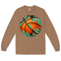 Toasted Coconut western basketball camouflage glitter pattern Long Sleeve Tee - Artiststas