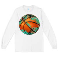 White western basketball camouflage glitter pattern Long Sleeve Tee - Artiststas