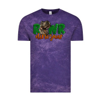 Cloud Purple Rawr Dinosaur Vintage Tee - LillyAllenDesigns
