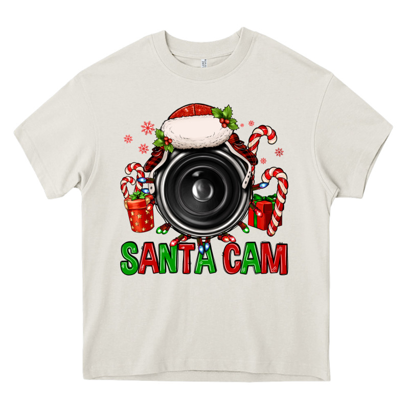Santa Cam Heavy Core Tee by FaDigitalArtStudio | Teevron