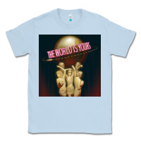 Dusty Blue The World Is Yours Jeremiah Da Profit Classic Tee - baoMotion