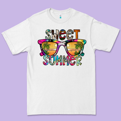 Sweet Summer Premium Tee Designed By Cowhidedigitalart