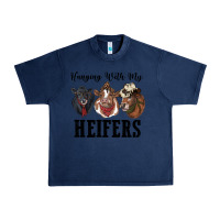 Navy hanging with my heifers Urban Heavy Tee - RanaPortraitStore