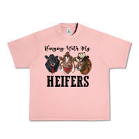 Salmon hanging with my heifers Urban Heavy Tee - RanaPortraitStore