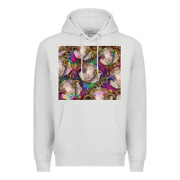 Dove Grey merino ram tie dye tumbler Premium Hoodie - BarkalooDesign