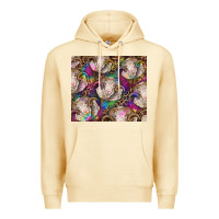 Pina Colada merino ram tie dye tumbler Premium Hoodie - BarkalooDesign
