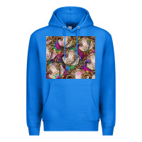 True Royal merino ram tie dye tumbler Premium Hoodie - BarkalooDesign