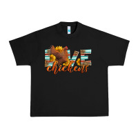 Black love chickens Urban Heavy Tee - LillyAllenDesigns