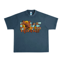 Midnight Navy love chickens Urban Heavy Tee - LillyAllenDesigns