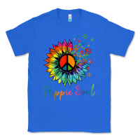 True Royal daisy peace sign hippie soul retro hippie flower lovers t shirt Classic Tee - baoMotion