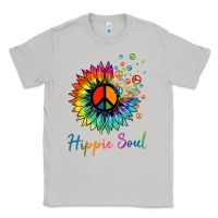 Moon Dust daisy peace sign hippie soul retro hippie flower lovers t shirt Classic Tee - baoMotion