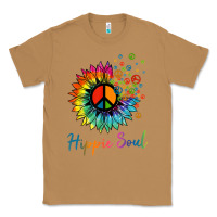 Toasted Coconut daisy peace sign hippie soul retro hippie flower lovers t shirt Classic Tee - baoMotion