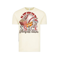 Vintage Arctic i am just here for the snack baseball sister Vintage Tee - RacoonDesign