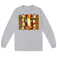 Moon Dust softball serape leopard cowhide glitter brushstrokes Long Sleeve Tee - Artiststas