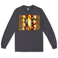 Smoke softball serape leopard cowhide glitter brushstrokes Long Sleeve Tee - Artiststas