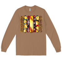 Toasted Coconut softball serape leopard cowhide glitter brushstrokes Long Sleeve Tee - Artiststas