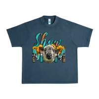 Midnight Navy Western Show Mom Sheep Urban Heavy Tee - LillyAllenDesigns