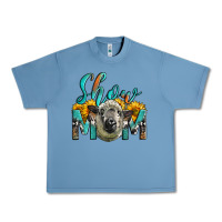 Pebble Blue Western Show Mom Sheep Urban Heavy Tee - LillyAllenDesigns