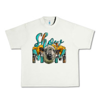 Pistachio Western Show Mom Sheep Urban Heavy Tee - LillyAllenDesigns