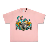 Salmon Western Show Mom Sheep Urban Heavy Tee - LillyAllenDesigns